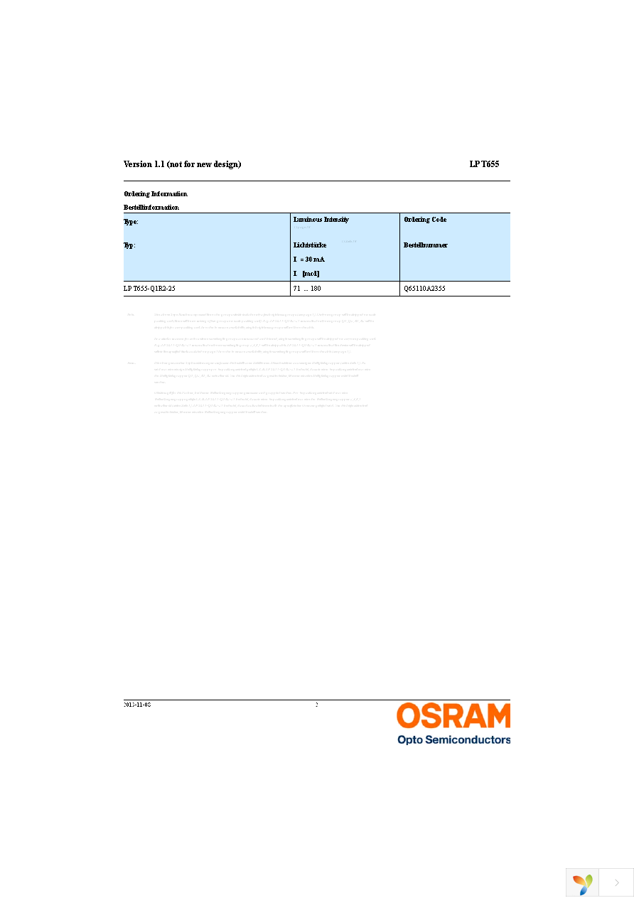 LP T655-Q1R2-25-Z Page 2